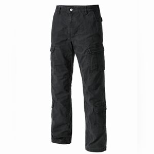 Forever 21 Black Cargo Pants | Size Medium| 14.5" Waist Flat Lay | 38.25" Length